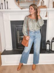Five Wide Leg Jeans Outfits