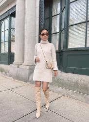 3 Shoes to Wear with a Sweater Dress
