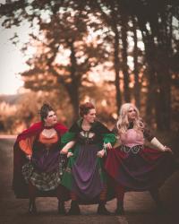 Hocus Pocus, halloween Sisters project