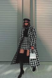 How to Wear the Houndstooth Trend this Fall