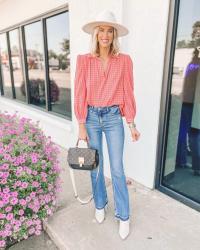 How to Style Flare Jeans