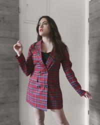 Scottish Tartan Blazer