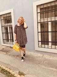 OUTFIT POST: FLORAL DRESS WITH MONA YELLOW BAG