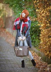 [Outfit] Ledermantel & Herbstfarben