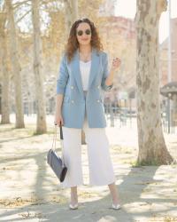 LIGHT BLUE BLAZER