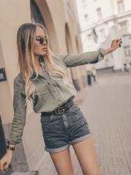 KHAKI SHIRT