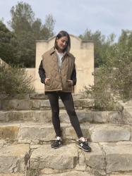 Veste matelassée sans manche pour un look comfy