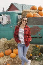 Agless Style:  Corn Maze Outfit