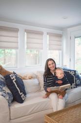 NEW WINDOW TREATMENTS with HUNTER DOUGLAS