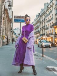 TENDENZE COLORE AUTUNNO 2022: IL VIOLA ABBINAMENTI E IDEE DI OUTFIT