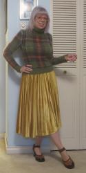 Gold Velvet and Plaid Mohair - and Fooled By Fall