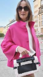 Ganz schön aufgeblasen? Cropped Jacke mit Ballonärmeln