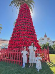 Thanksgiving at Hotel Del Coronado + Mommy and Me Dresses
