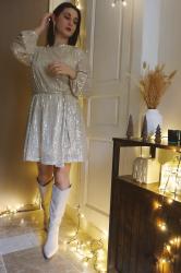 Des sequins et du beige pour les fêtes
