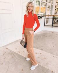 How to Wear Abercrombie Wide Leg Pants