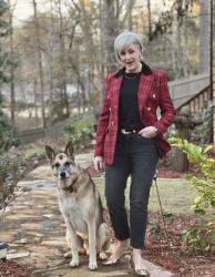 Counting Down To The Holidays With This Plaid Blazer