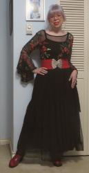 Bigass Weekend Wrap-Up: Funky Friday in Flounces; Thousand Dollar Sweater (and Shorts!); Leopard and Mink Party