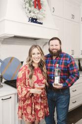 How to Make a Christmas Cranberry Pomegranate Margarita