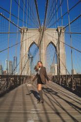 New York New Yooooork ! Shooting improvisé sur le Brooklyn bridge