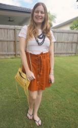 Opshop Style: Thrifted Tees, Kmart Linen and Preloved Bag