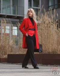 Roter Mantel, praktische Styling – Tipps für dein Outfit