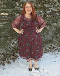 Magical Mesh!  My review of the Kiyonna Katarina Mesh Dress 