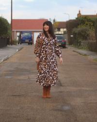 Leopard Print Shirt Dress - #Chicandstylish #LINKUP