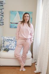 Lounging in Pink Comfort and Style
