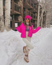 8 Ski Trip Outfit Ideas: What I Wore in Aspen and Where to Eat/Stay