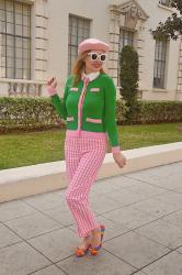 Pink and Green in Anticipation of Spring!