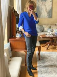 New In & Under £50 + WIW - A Pop Of Cobalt Blue