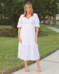 Spring Trend to Try: White Eyelet Dress
