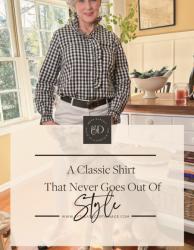A Classic Shirt Never Goes Out Of Style