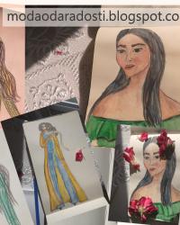 FRIDAY FASHION ILLUSTRATION SPRING VIBES: A PEAK INTO MY SKETCHBOOK