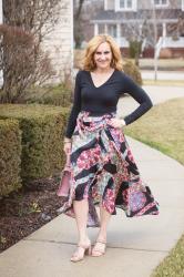 Dressing up for Easter Sunday in a Marvelous Maxi Skirt