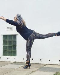 Putting my self-drafted leggings to the test