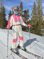 Handmade 1980s Ski Suit!
