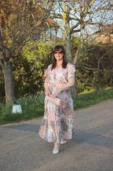 Styling my Izabel Animal Print Tiered Dress.