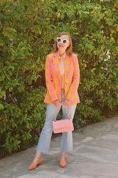 Orange Sherbet Blazer