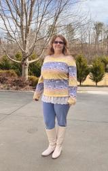 Blouse Upcycled to Dress Extender