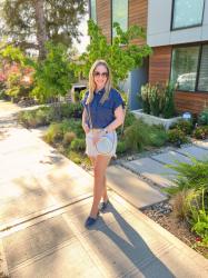 Summer Style: Linen Popover Shirt + Menorcan Sandals