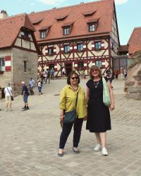 Genuss in vollen Zügen! Unterwegs mit dem Deutschlandticket: Besuch bei Sieglinde in NÜRNBERG