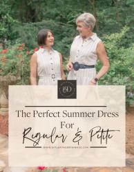 The Perfect Summer Dress for Regular and Petite