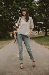 A Breezy Embroidered Eyelet Top for Summer