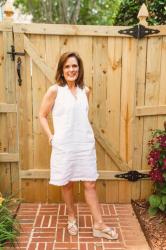 Summer Little White Dresses Great for Petites