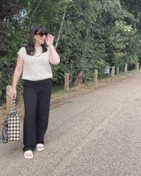 Styling a Vest Top with Wide Leg Trousers - #Chicandstylish #LINKUP