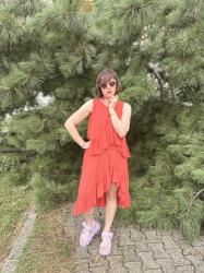 OUTFIT POST: RED DRESS