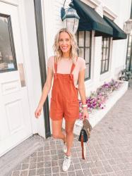 The Cutest Amazon Short Overalls