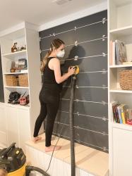 PLAYROOM REVEAL + DIY HARDWOOD FLOORING & BUILT-INS WITH CUSTOM BENCH 