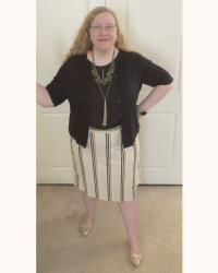 Summer Outfit Idea: Styling a Striped Linen Skirt for SIA: Suntan